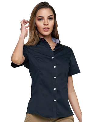 PLAYERYTEES CAMISA MANGA CORTA GABARDINA DAMA 6000D