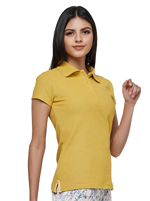 PLAYERYTEES POLO PEINADO 50/50 COLOR 90/10 GRIS ALG/POL DAMA 700D
