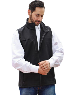 CHALECO SHELL NEOPRENO CON CIERRES UNISEX 9115