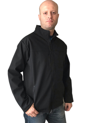 CHAMARRA SHELL NEOPRENO CON CIERRE UNISEX 9118